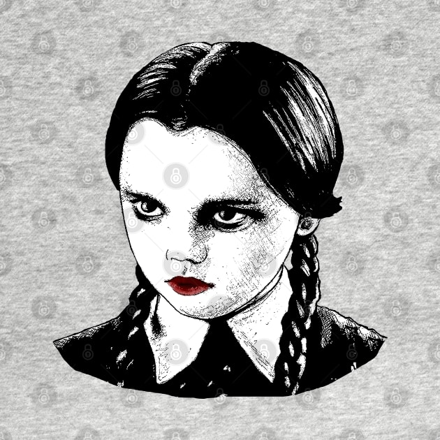 Wednesday Addams by valentinahramov